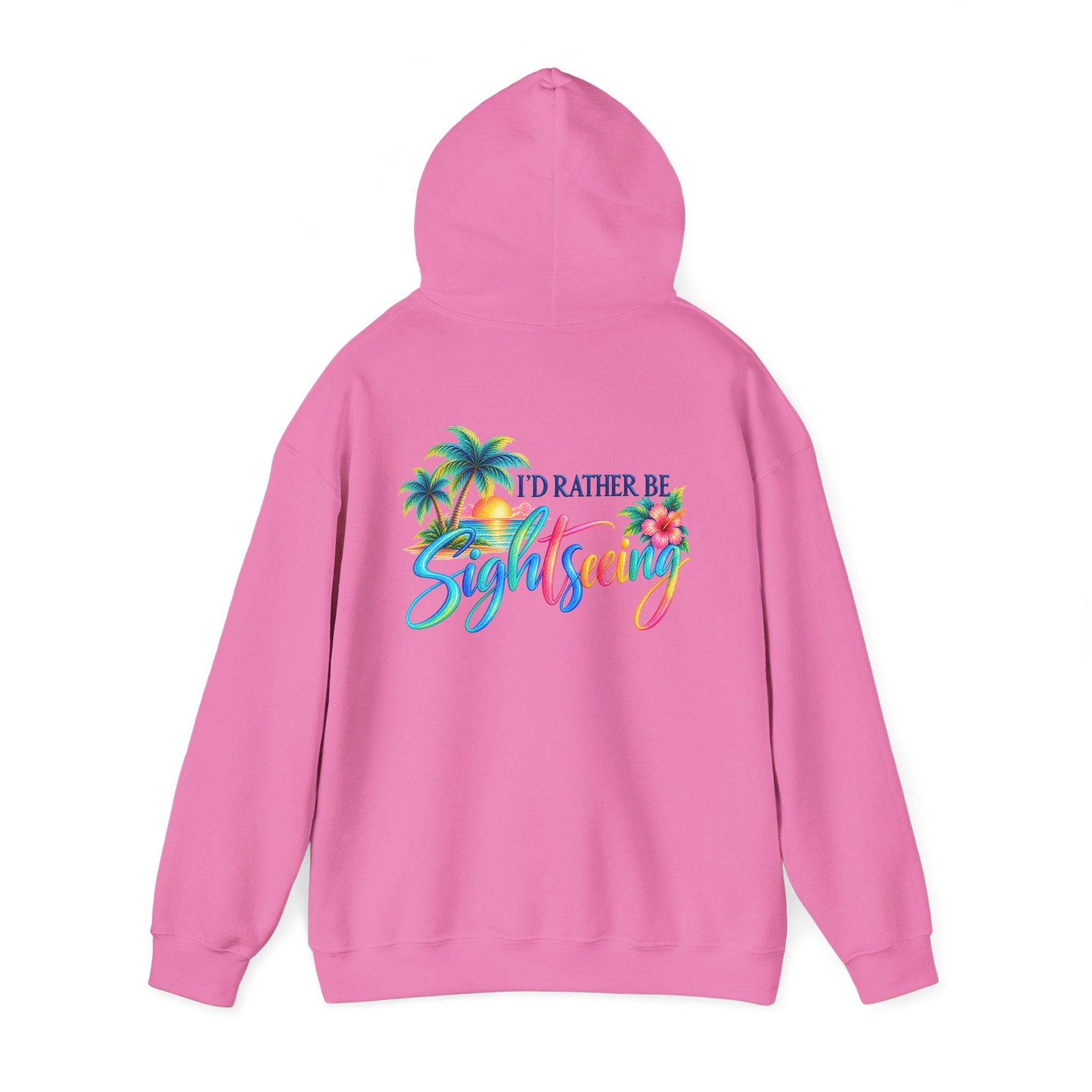 Copy of Sightseeing Hoodie — 'I'd Rather Be Sightseeing' Tropical Palm Travel Sweatshirt - Image 19